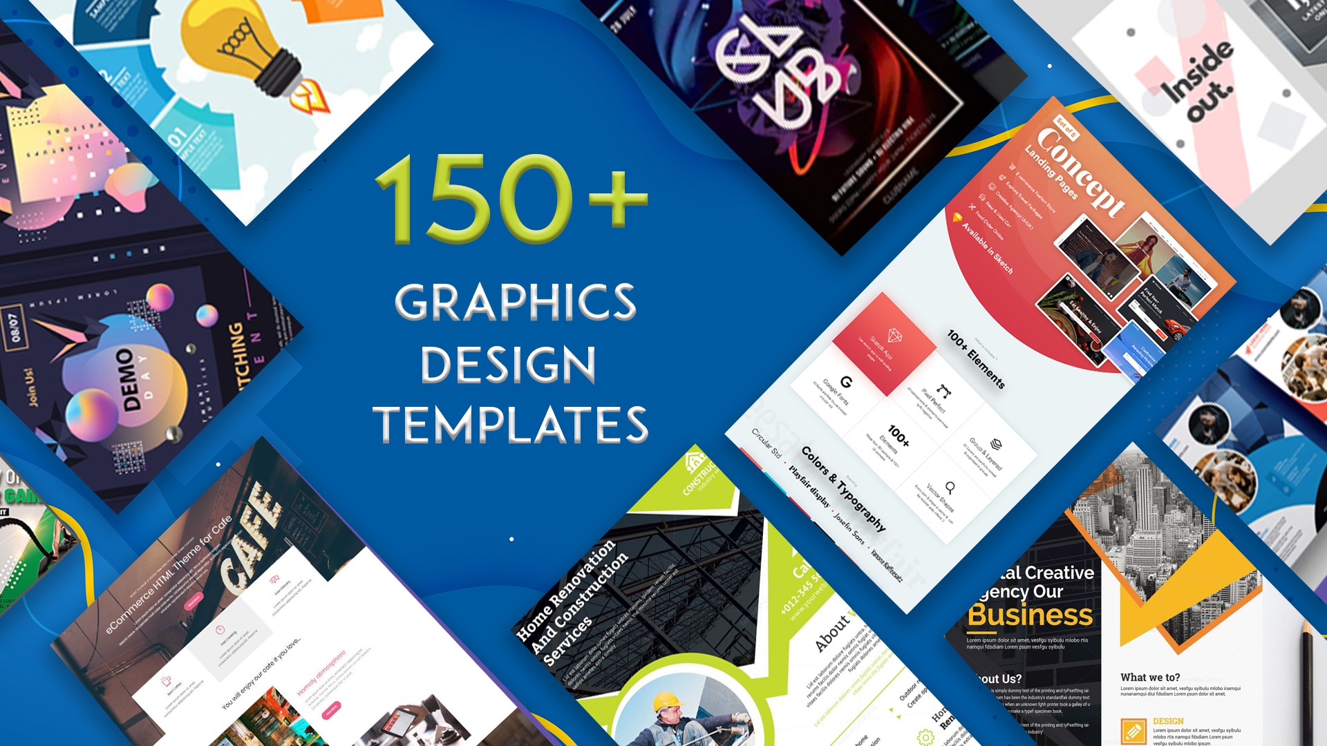 Trading Blue Web Ad Banners