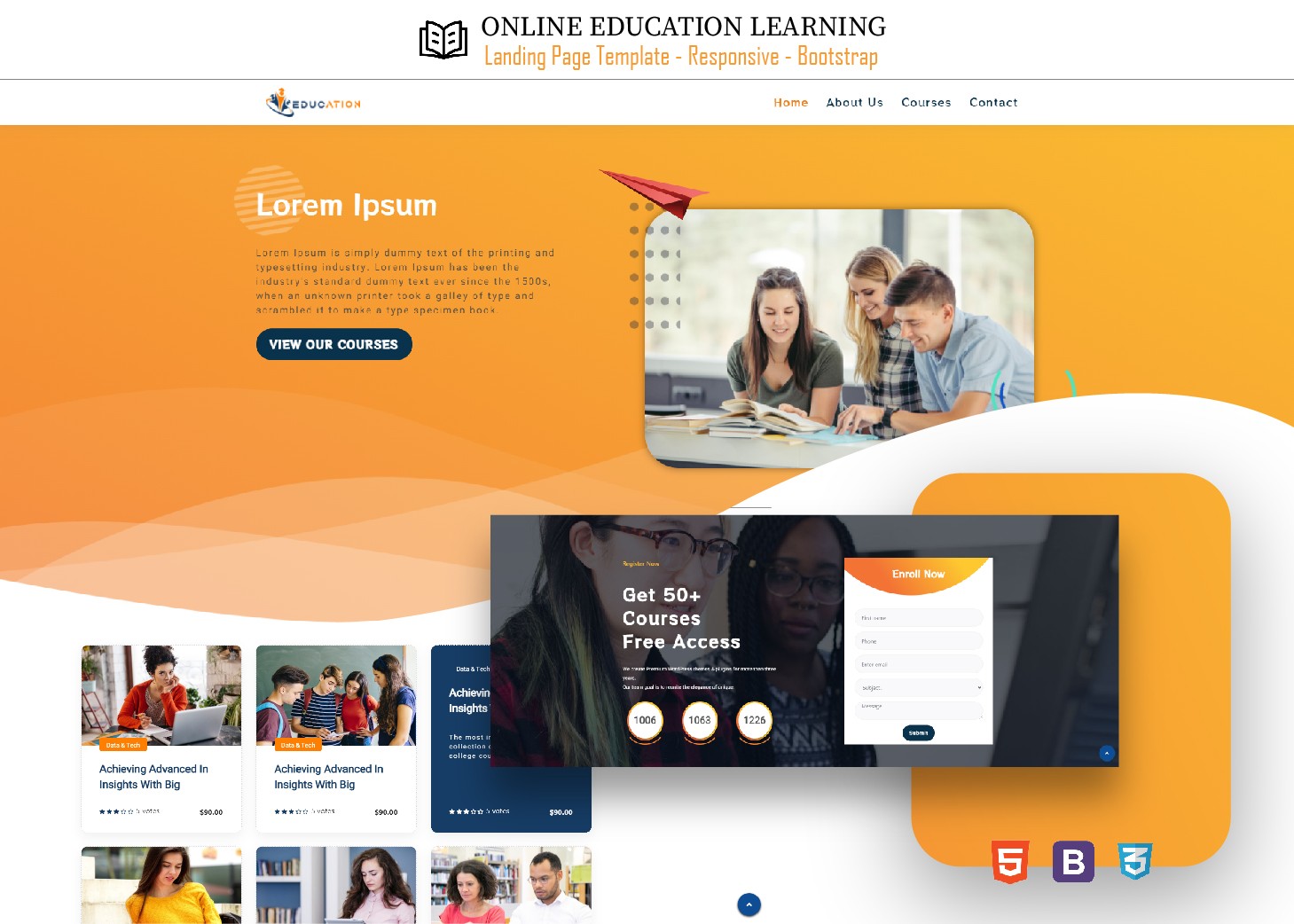 Edudemy - Education HTML Template